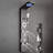 Shower Panel Tower System Stainless Steel Column Rainfall Head Massage Jet 6Mode