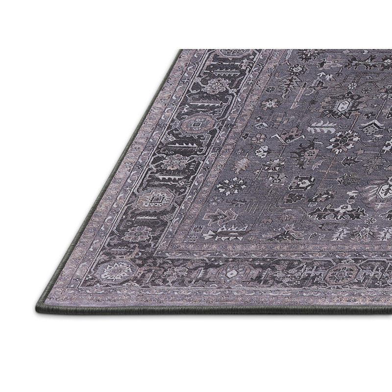 Tapis oriental gris Arad, Rectangle 7 pi x 9 pi