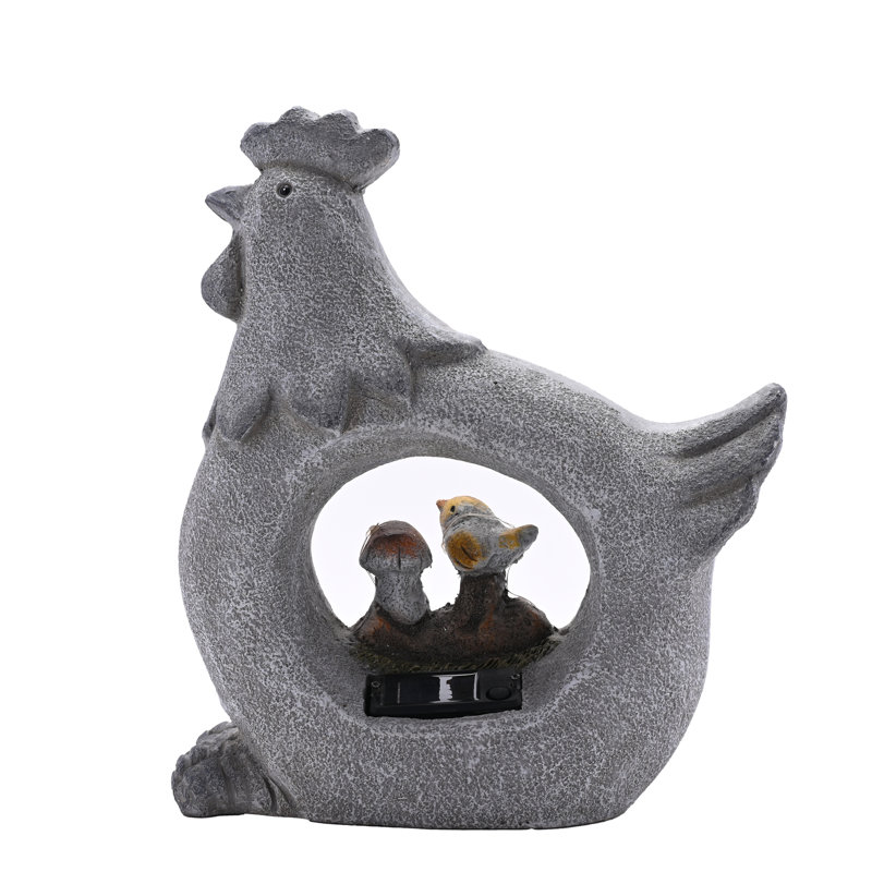 Country Living Chicken Solar Light