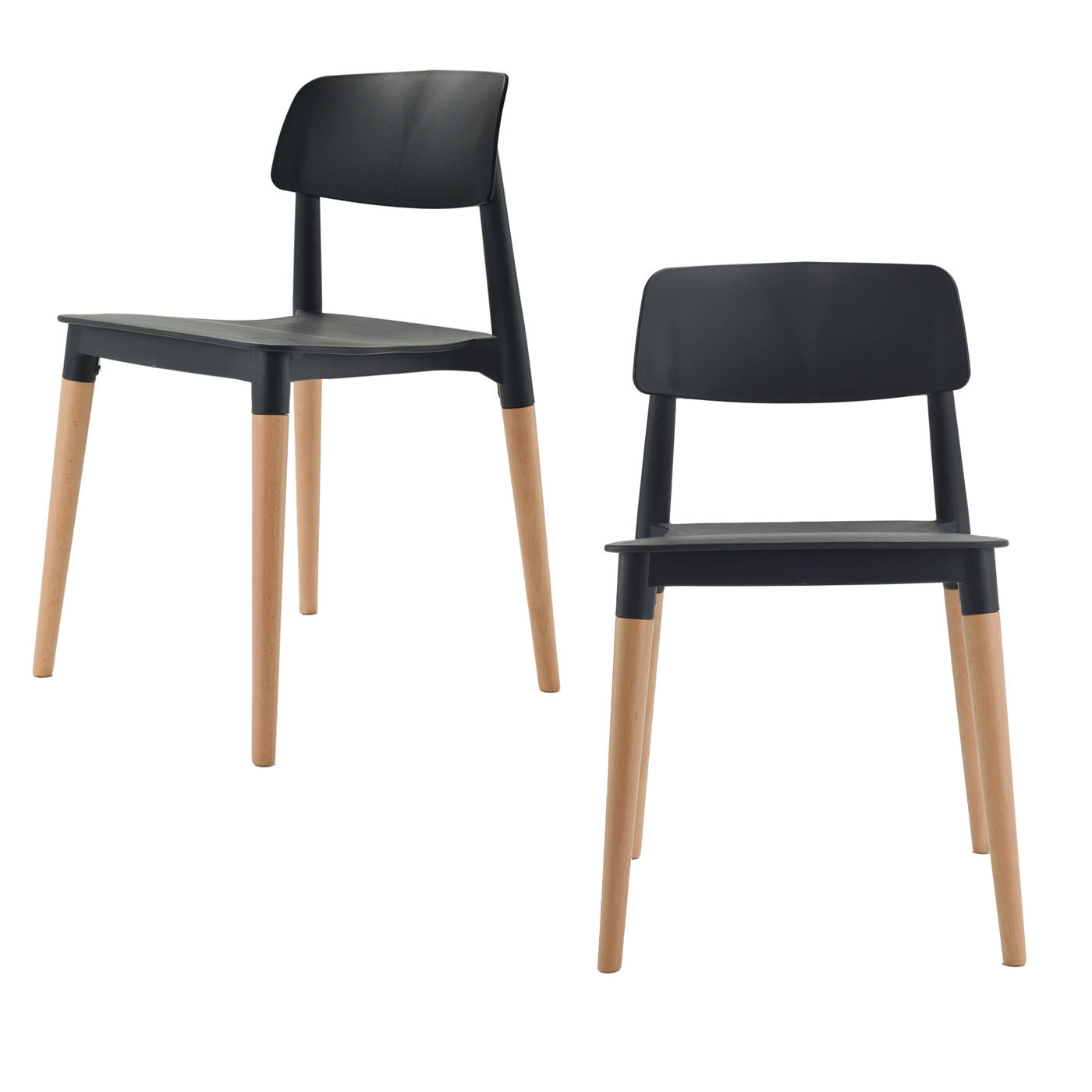 Jago Dining Chair, Black, 2