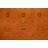 Orange Gabbeh Indian Area Rug