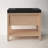 Ariane 36'' Natural Oak Veener Plywood Double Bathroom Vanity with Engineered Quartz Top-2079196506