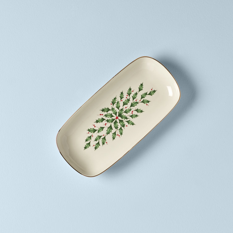 Lenox Hosting the Holidays Bread Platter