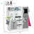 Play Kitchen Set For Kids, Kids Kitchen Playset With Lights Sounds, Apron And Chef Hat, Ice Maker, Microwave, Towel Rack, Utensils, Range Hood, Fun With Friends, For Ages 3-6 Years, White