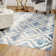 Dip Dye Hand Tufted Wool Geometric Rug