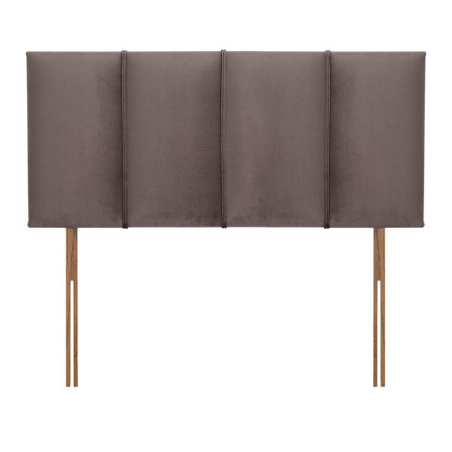 Ealing Upholstered Headboard, Kingsize (5'), Plush Mole, Velvet