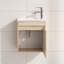 Ensemble de meuble-lavabo mural 16 po pour petite armoire murale-2082861809