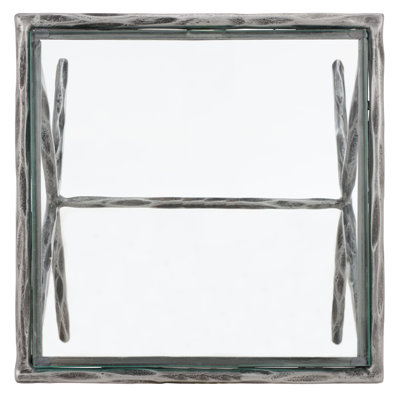 Evelynn Glass End Table