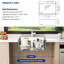 Évier de cuisine à cuve simple encastrable en acier inoxydable 16 jauges avec accessoires-122614512