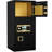 Double Door Coin-operated Safe - 5.0 Cubic Feet For Home, Office, Hotel , Waterproof, Hidden Code Function Home Waterproof With Door, Coin-operated, Extra Large