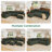 Brunella 111.4'' W Corduroy Modular Sleeper Sectional with Storage-817320973