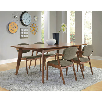 Marcella Dark Walnut 5-Piece Dining Set