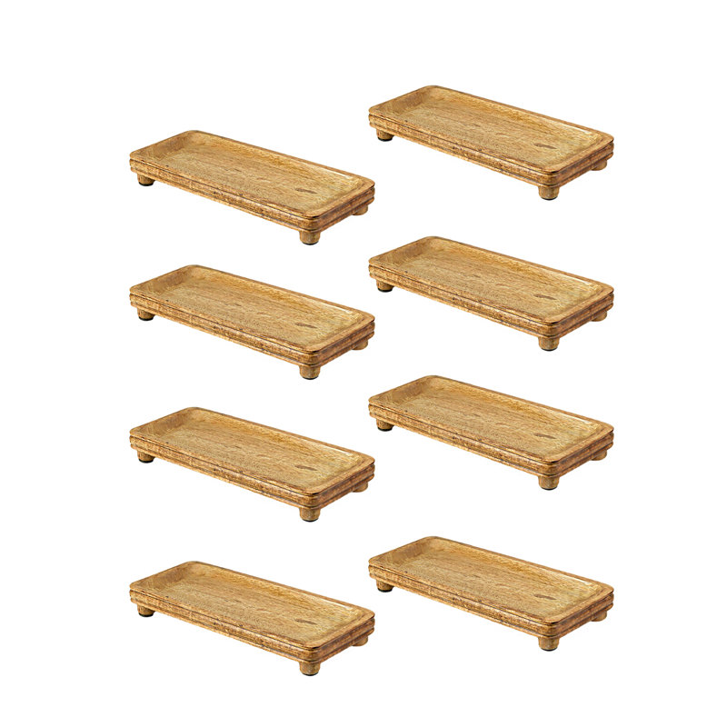 Plateau en bois massif Sina - ensemble de 5 et plus