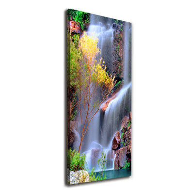 Waterfall - Wrapped Canvas Print