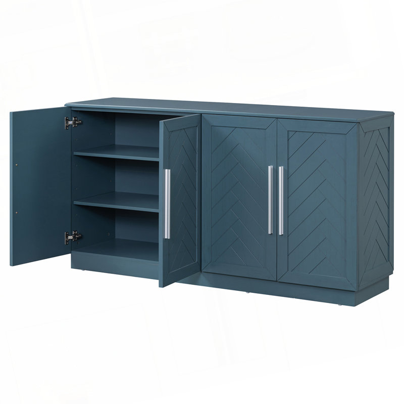 Buffet avec tablettes réglables