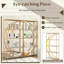 175 cm H x 86 cm W Etagere Bookcase-116962893