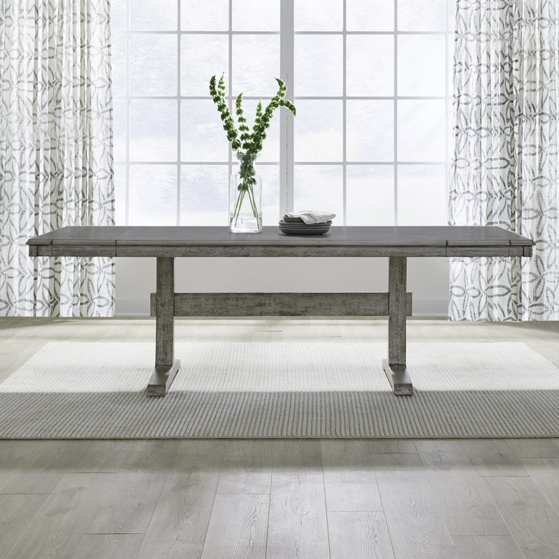 Merkle Trestle Dining Table Set