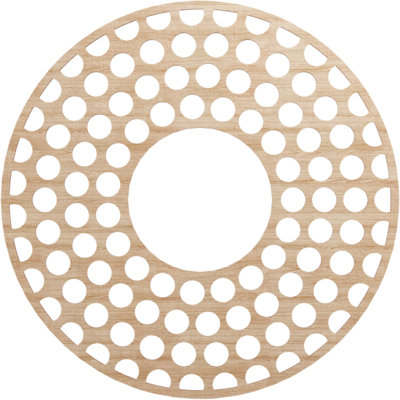 Médaillon de plafond en bois Fink