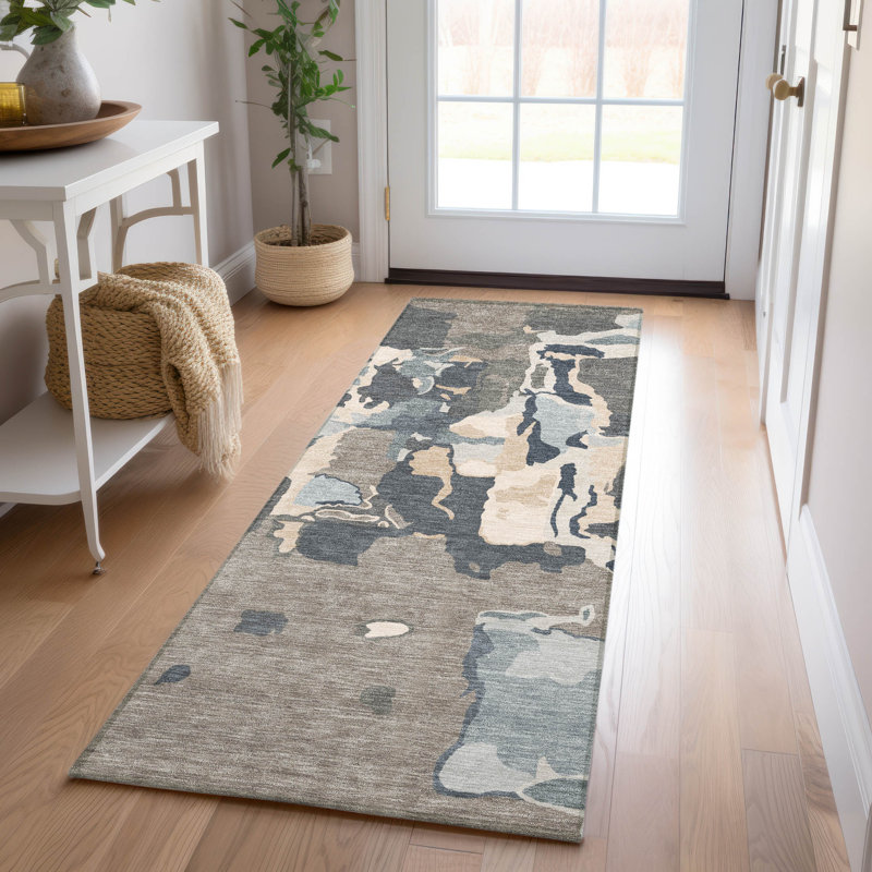  Machine Washable Indoor/Outdoor Chayden ACN1028 Rug, Runner 2'3" x 7'6"
