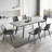 Iras 6 - Person Extendable Dining Set, 61.4'' Dining Table Sets-1450584910