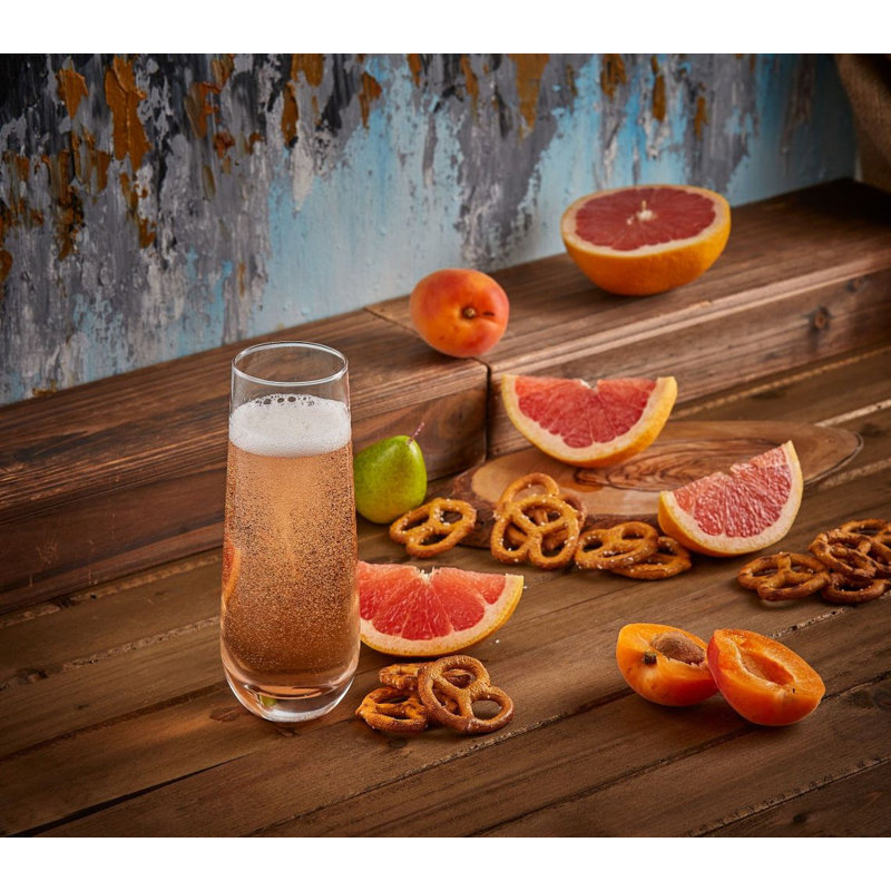 Ensemble de 4 verres à champagne JoyJolt Milo, 9,4 oz