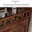 Nut-brown Solid Wood Display Cases