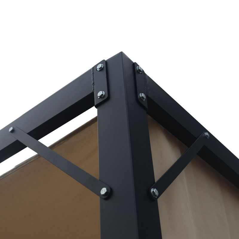 Pergola d'extérieur avec auvent rétractable Roomfitter