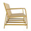 Canapé 3 places intérieur / extérieur 1 pièce en PP imperméable - ensemble de conversation pour patio facile à assembler-1776302698
