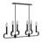 Black Rotating Candle Chandelier