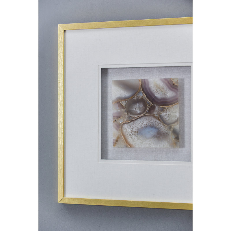 Remi Agate Shadow Box Wall Art