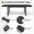94.5"L Aluminum Extendable Patio Dining Table