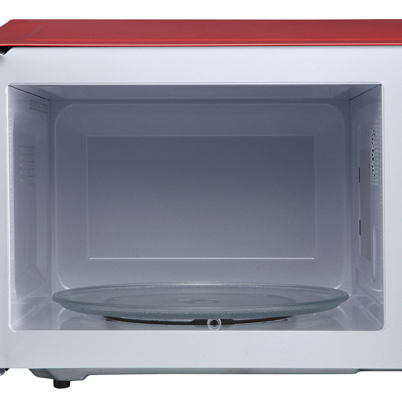 Magic Chef 0.9 Cubic Feet Countertop Microwave, Red, 13.7