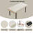 43.3-Inch Premium Soft Fabric, Modern Bench With Upholstery And Metal Legs-43028219