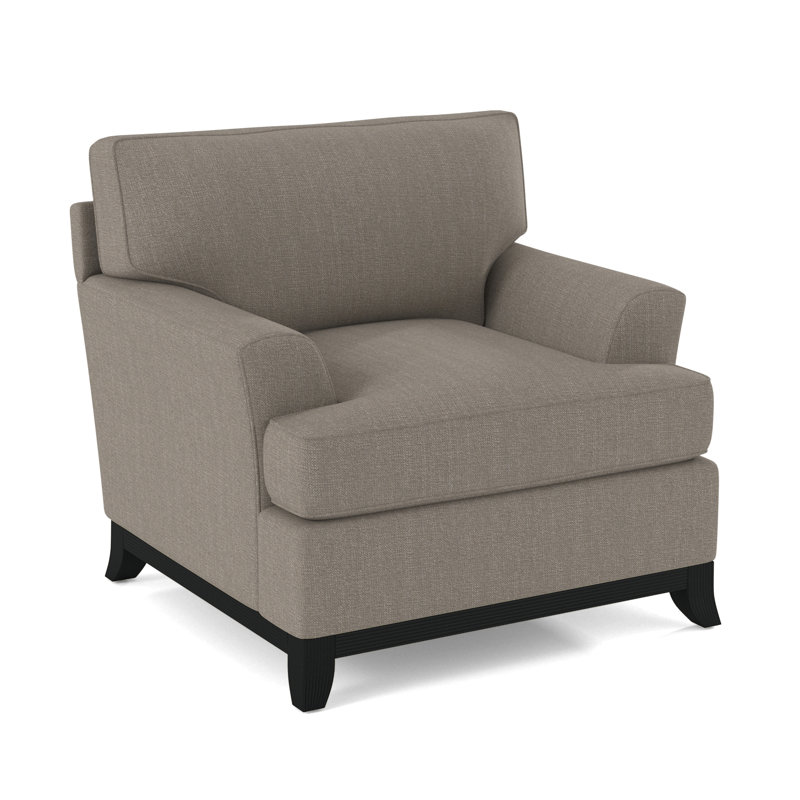 Fauteuil large Oaks Way, Pierre Crypton Performance; 0884-83, Nickel