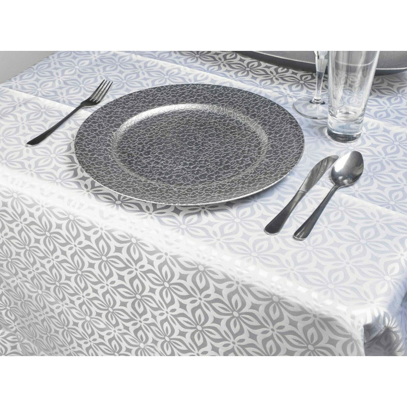 Imani Solid Colour Charger, Silver