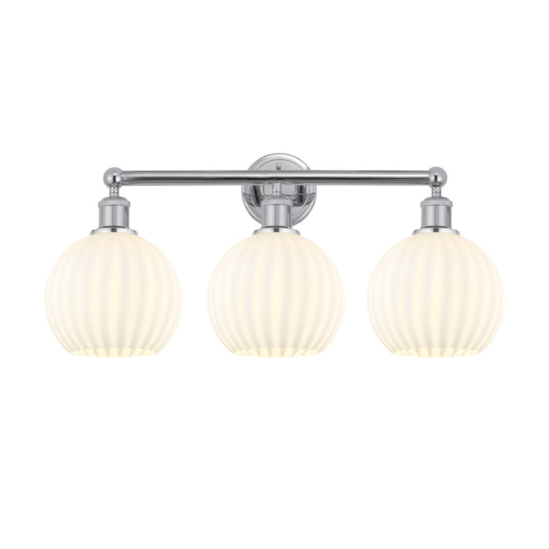 Bharata 3 - Light Dimmable Vanity Light, Polished Chrome