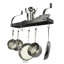 Gourmet Handcrafted Bookshelf Wall Mounted Pot Rack-1542164887