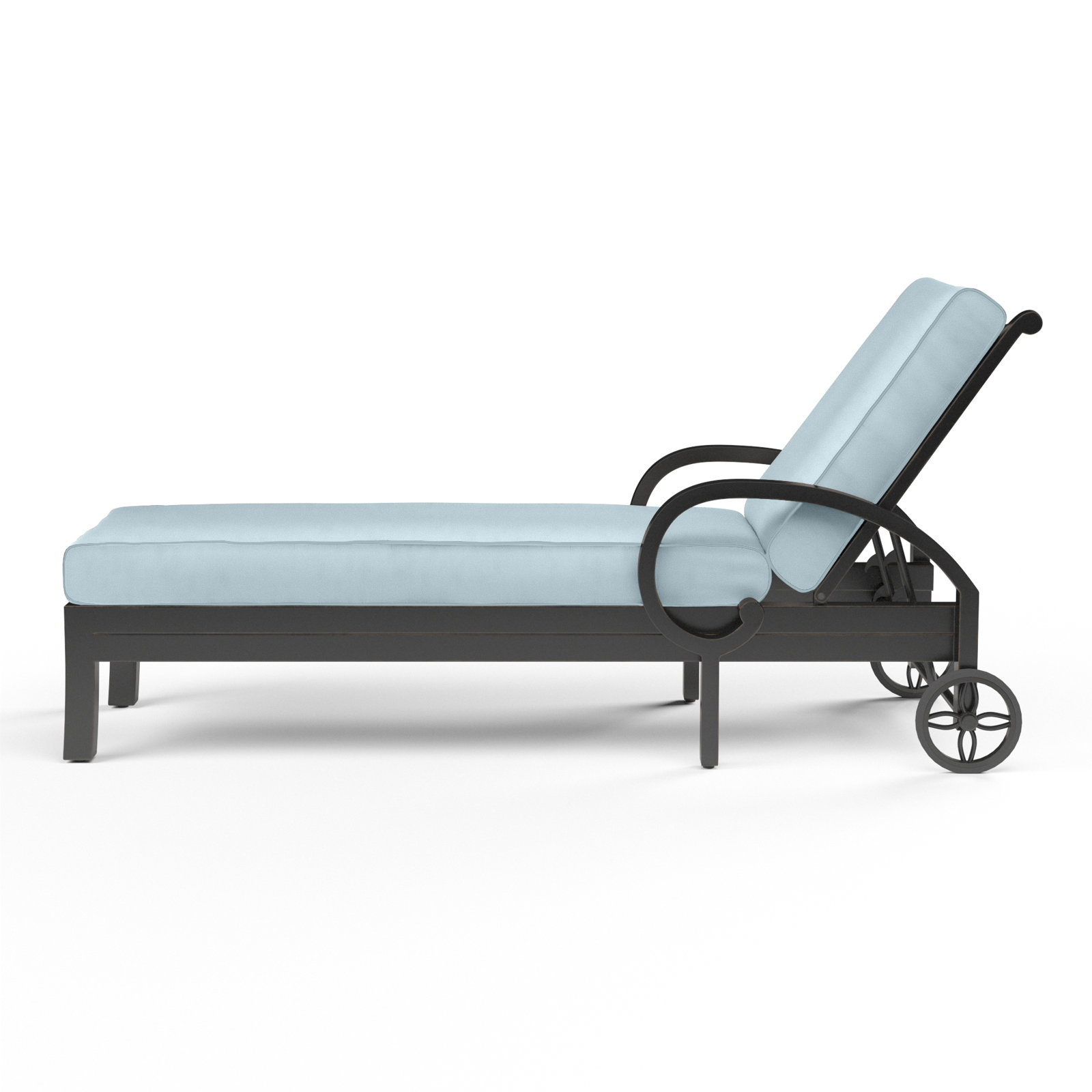 Monterey 32" Sunbrella® Patio Chaise Lounge, Canvas Skyline Sunbrella®