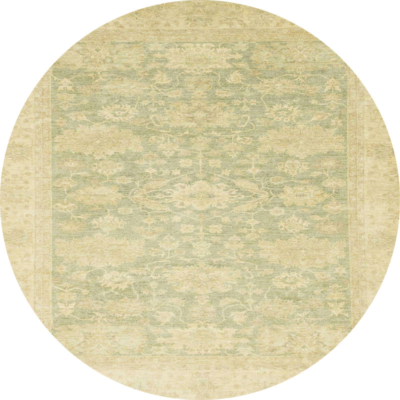 Tapis abstrait moderne 2592, Rond 7 pi