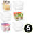 mDesign Kitchen Plastic Storage Organizer Bin with Open Front-98155906-98155910