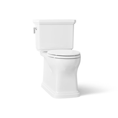 Toilette allongée deux pièces avec siphon à jupe Claude par Studio McGee, 1,6 Gpf