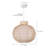 Natural Rattan Pendant Light for Dining Room-720613972