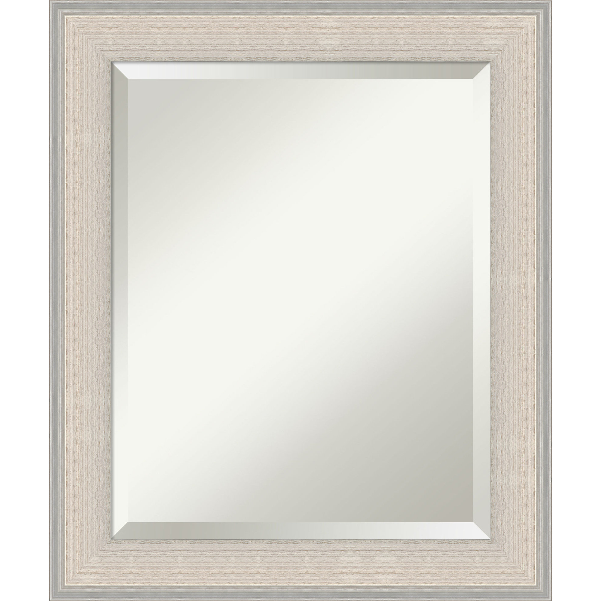 Essex Mirror Frame Kit - A DIY Framing Kit for MIRRORS. Mirror Not Included Red Barrel Studio Finish: White, Size: 43 x 37