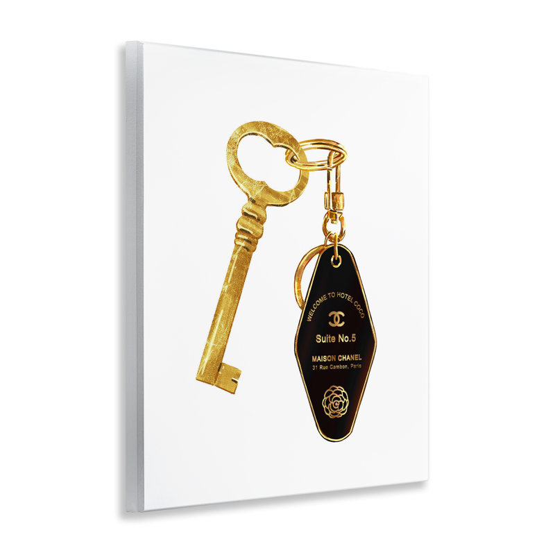 Plaque murale luxueuse Fashion Key, design par Ziwei Li