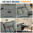 Big and Tall Power Recliner Chair with Dual Motor, Power Headrest, 400 lbs Capacity, USB-C Charging-1602220210
