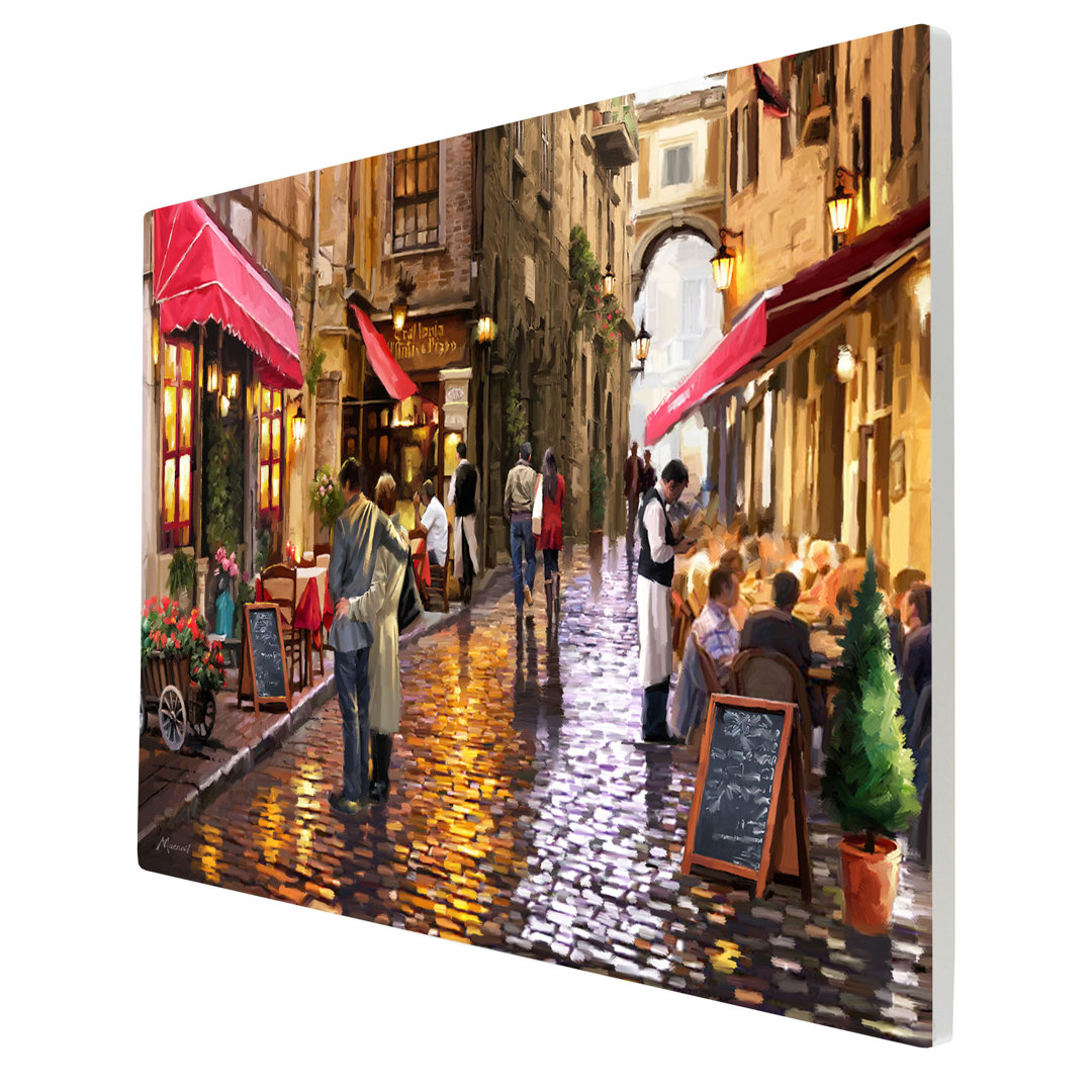MACNEIL STUDIOS Traditional Cities & Countries Wall Decor on Ceramic