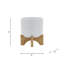 PLATEAU 5 "AVEC SUPPORT CHEVRON, BLANC