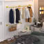 Jahmad 70.87" W Wall Rack