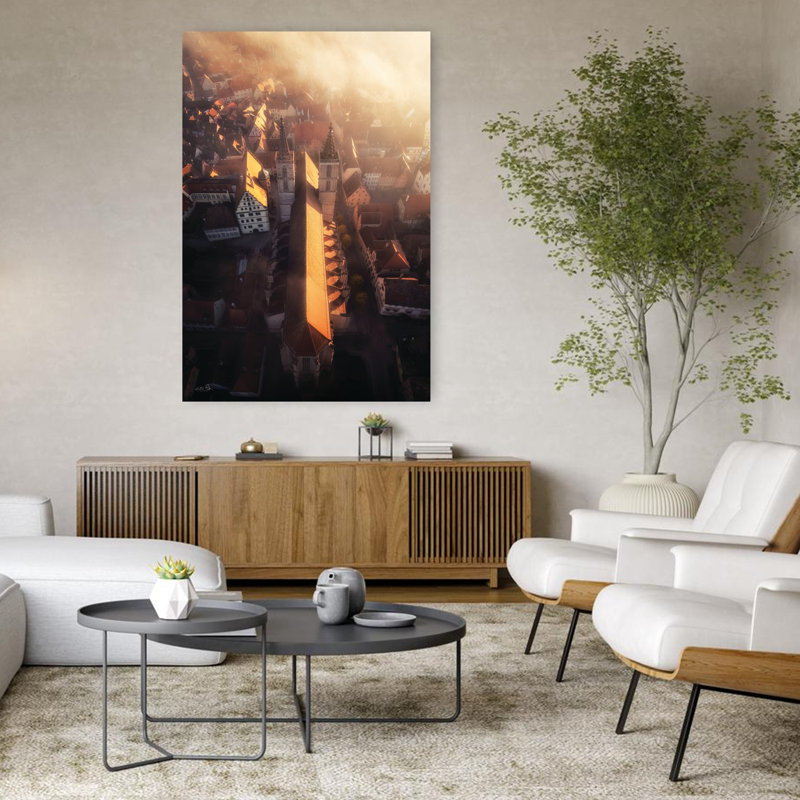 Temps restant immobile, architecture contemporaine, art urbain, H 48 po x l 32 po