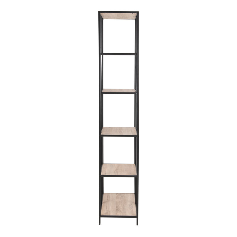 Adelinah 185cm H x 77cm W Standard Bookcase